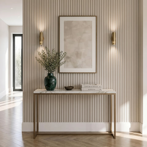 Paintable MDF Ribbed Wall Panel (Different Sizes)