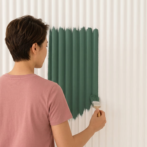 Paintable MDF Ribbed Wall Panel (Different Sizes)