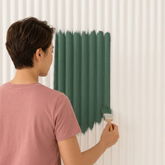 Paintable MDF Ribbed Wall Panel (Different Sizes)