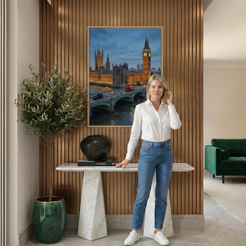 Premium Acoustic Wall Panels - Bronze
