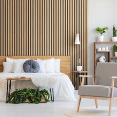 Premium Acoustic Wall Panels - Natural Oak